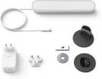 Lampe Philips Hue Play White & Color Ambiance (kit de base) - Blanc, fonctionne avec Alexa, Google Assistant (Avec Alimentation)