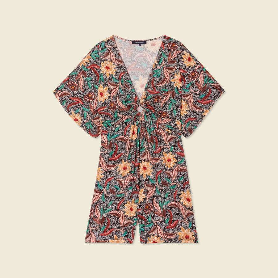 Combishort Femme Multicolore Taille XL - 100% Polyester - Occasion En Excellent état