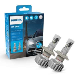 Set de 2 ampoules LED Philips Ultinon Pro6001 H4
