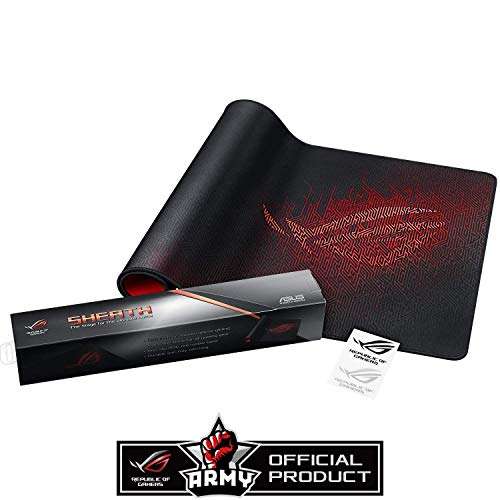 Tapis de souris gaming Asus ROG Sheath Extended Soft Cloth - 900x440mm
