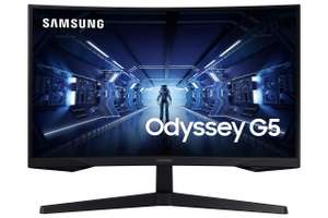 Ecran PC 32" Samsung Odyssey G5 (C32G55) - incurvé (1000R), 2560x1440p (WQHD 2K), HDR10, Dalle VA, 144 Hz, 1 ms, FreeSync Premium, HDMI