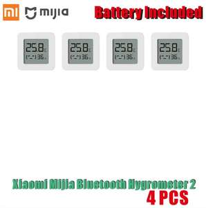 Pack de 4 Thermomètres connectés Xiaomi Mijia (version 2020)