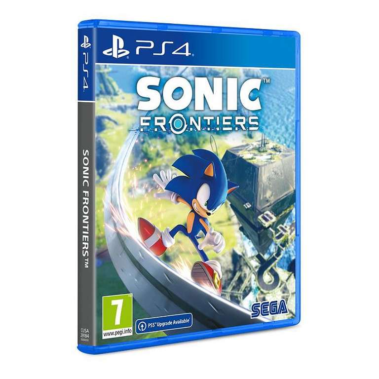 Sonic Frontiers sur PS4 ou PS5 (via 13,39€ en Tickets E.Leclerc)