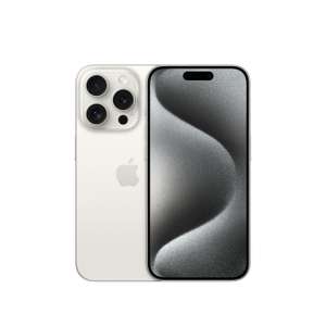 Apple iPhone 15 Pro (128 Go) - Titane Blanc