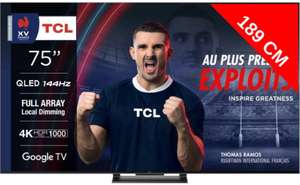 TV 75" TCL 75QLED870 - QLED 4K (ODR 200€)