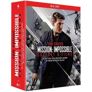 Coffret Blu-Ray Mission Impossible - 6 films