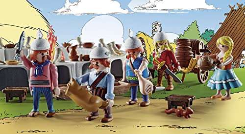 Playmobil Asterix 70931 - Le Banquet du Village (Via Coupon)