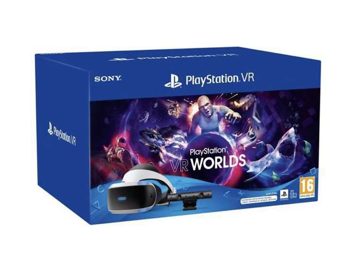 Sélection de packs Sony PlayStation VR en promotion - Ex : Casque de réalité virtuelle MK5 + Caméra V2 + VR Worlds (+ 10€ en RP)
