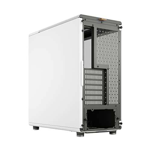 Boitier PC Fractal Design North Chalk White TG Clear - ATX, Blanc