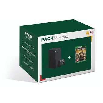 Pack Fnac Console Xbox Series X Noir + Skull and Bones (50€ offert sur la carte Fnac+)