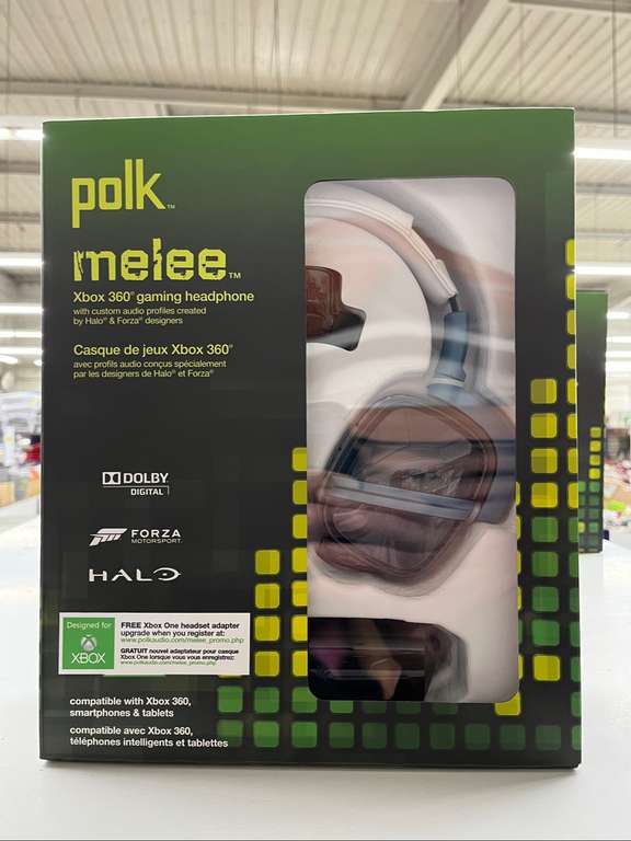 Casque Polk Audio Melee - Vert, compatible Xbox 360 (Noz de Chambly - 60)