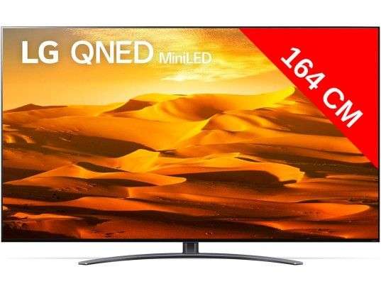 TV 65" LG 65QNED916QE - QNED 4K, 2023 Smart