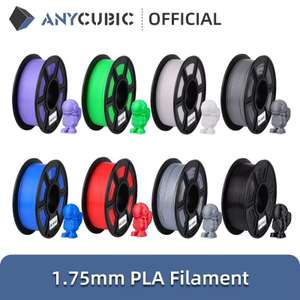 Bobine de filament PLA Anycubic - 1kg, 1.75mm, divers coloris (Entrepôt EU)