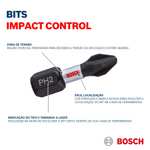 Pack d'Embouts de Vissage Cruciformes Bosch Professional - 8 pièces (Impact Control, PH2 Bits, Longueur 50 mm, Pick and Click)