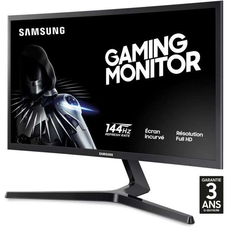 Ecran PC gaming 23.5" Samsung C24RG50FZR - Full HD, Dalle VA, 144 Hz, Incurvé, 4 ms, FreeSync