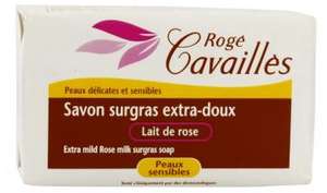 Savon Rogé Cavaillès - surgras, lait de rose, 250g