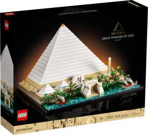 Jeu de construction Lego Architecture La grande pyramide de Gizeh 21028 (via 46.16€ fidélité)