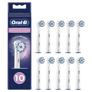 Pack de 10 Brossettes de Rechange Oral-B Sensitive Clean
