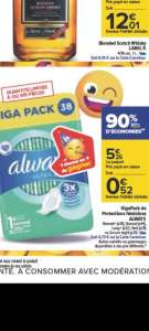 Paquet de 38 serviettes hygiéniques Always - Différentes variétés (via 4,73€ sur carte fidélité et BDR de 1€)