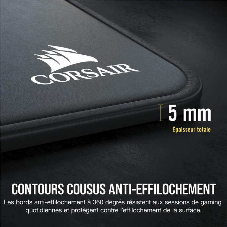 Tapis de Souris Gaming XL Corsair MM350 - (450 mm x 400 mm) –