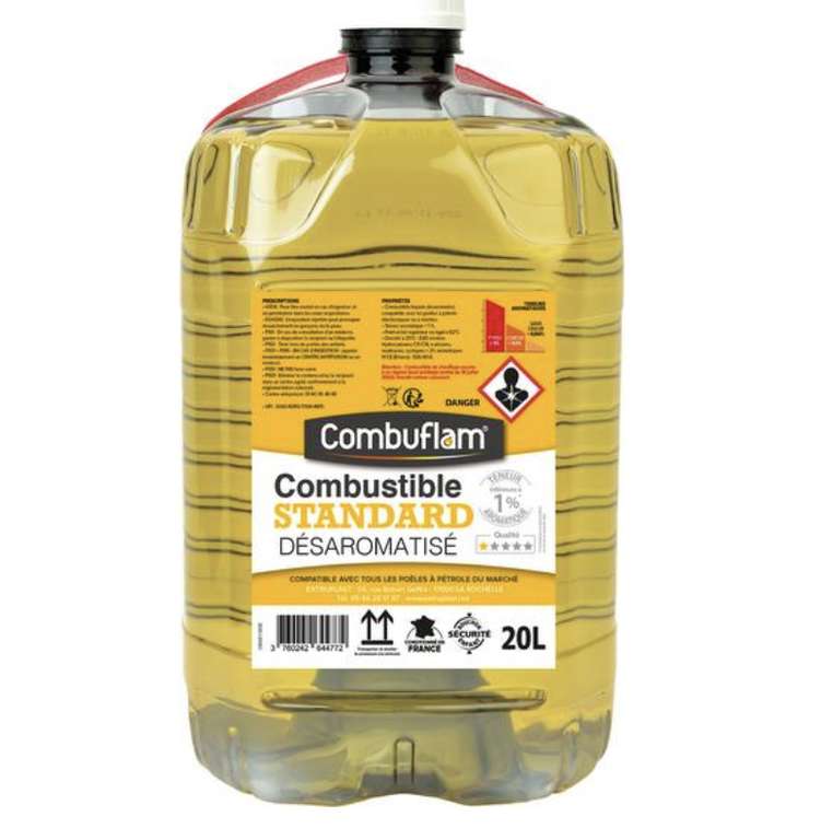 Pétrole combustible standard Combuflam - 20L