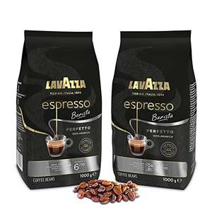Lot de 2 Café Grain LAVAZZA - Café Espresso Barista Perfetto - 2 x 1kg