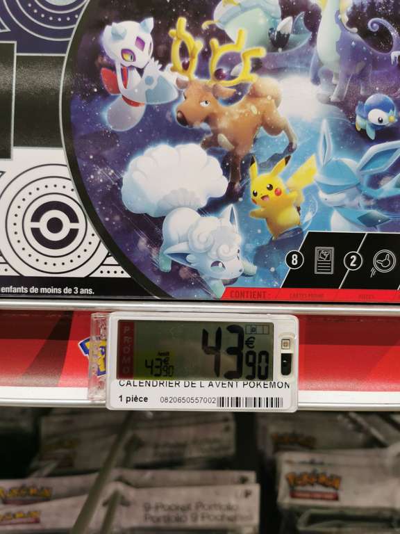 Calendrier des Fêtes Pokémon 2023