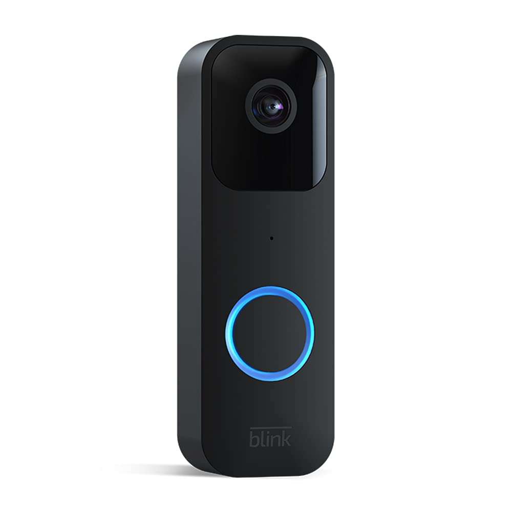Caméra sonnette Blink Video Doorbell avec Alexa intégré –