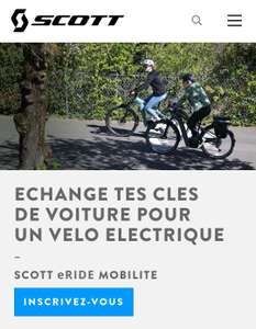 Prêt d'un vélo électrique Scott pendant 1 semaine - Epagny Metz-Tessy (74)