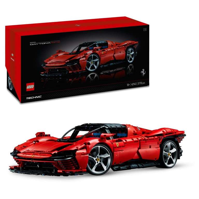LEGO Technic 42143 Ferrari Daytona SP3 (Via 87,50€ sur Carte Fidélité)