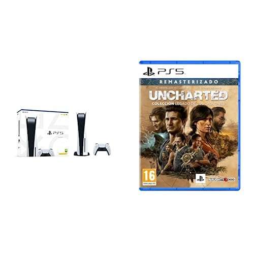 [Prime] Console PS5 Standard + Uncharted Legacy of Thieves Collection PS5