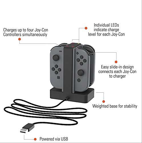 Station de charge PowerA pour Joy-Con de Nintendo Switch