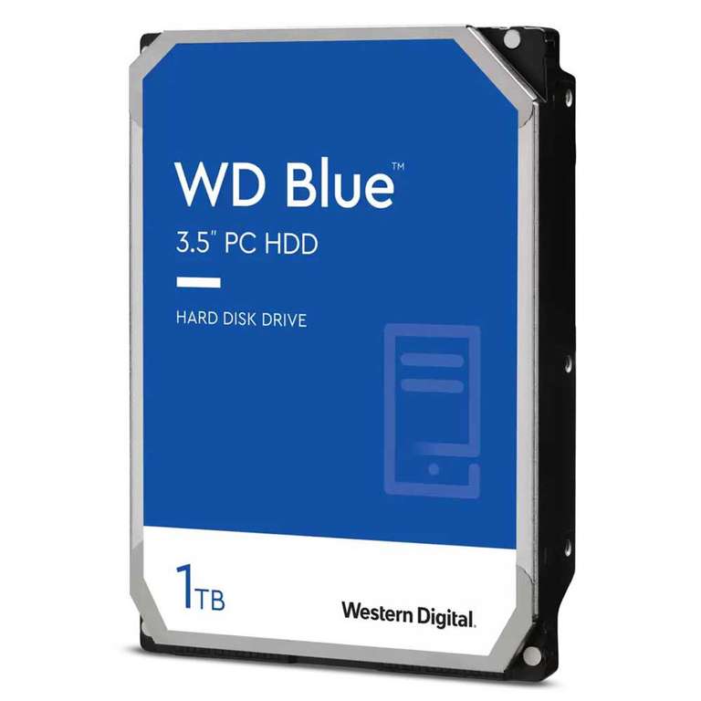 Disque dur interne 3.5" Western Digital WD Blue - 1 To