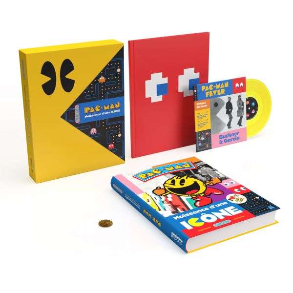 Coffret Livre Pac-Man : Naissance d'une icône - omakebooks.com