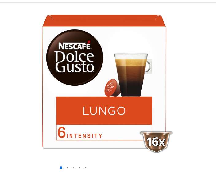Nescafé Dolce Gusto dosettes de café, cappucino, paquet de 16 dosettes