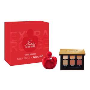 Coffret Eau de Parfum Nina Ricci Extra Rouge 50Ml + palette yeux