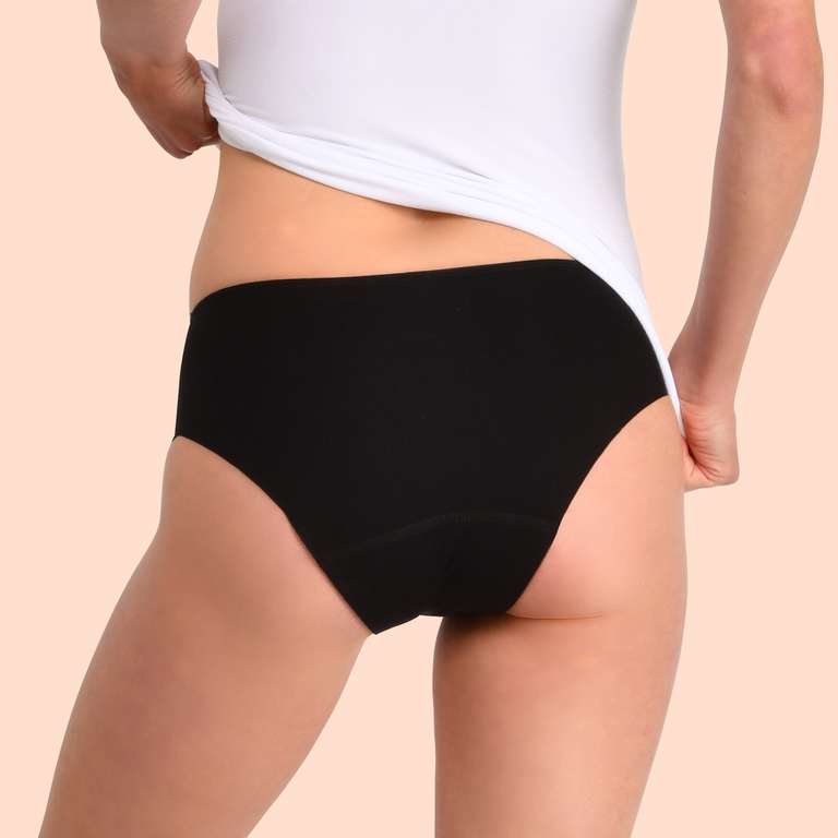 Sélection de culottes menstruelles Freedom à partir de 14,99€ - Ex : Culotte flux moyen à abondant (du S au XL)