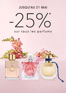 25% de Remise sur les Parfums sur tout le Site - Ex : Coffret "L'interdit" Givenchy - Eau de Parfum