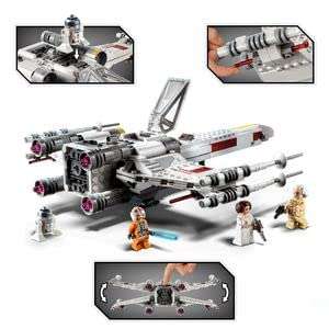 Jeu de construction Lego Star Wars - Le X-Wing Fighter de Luke Skywalker n°75301 (Via coupon)
