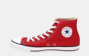 Chaussures Converse Chuck Taylor - rouge (tailles 44, 45 ou 46)