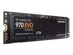 SSD interne M.2 NVMe Samsung 970 EVO Plus (MZ-V7S2T0BW) - 2 To, TLC 3D, DRAM, Jusqu'à 3500-3300 Mo/s (+ Jusqu'à 22.37€ en RP - Boulanger)