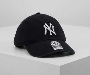 Casquette New York Yankees Clean Up - 100% Coton - Noir (taille ajustable)