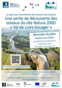 Sortie gratuite sur réservation à la découverte des oiseaux à Bourbon-Lancy (71)