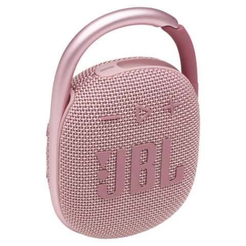 Enceinte sans-fil JBL CLIP 4 - Bluetooth, Rose/Noir