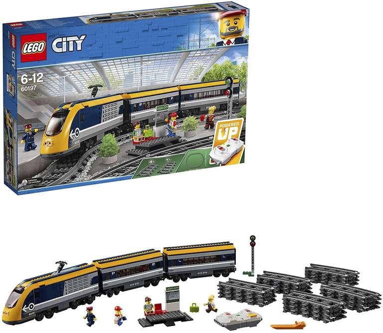 [prime] Sélection de Lego en promotion - Ex: Jouet Lego City Le Train de Passagers Télécommandé 60197