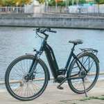 Vélo électrique Grundig GCB-1 Gris clair - Moteur central 36 V-250 W - Batterie 540Wh 80 Nm (grundig-bike.com)