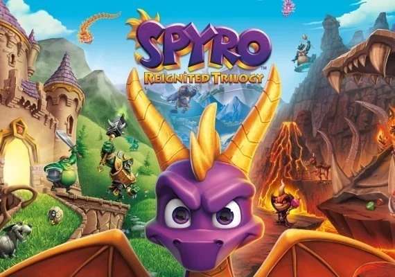 Jeu Spyro - Trilogie Reignited sur Xbox One / Series X|S (Dématérialisé - Store Argentine)
