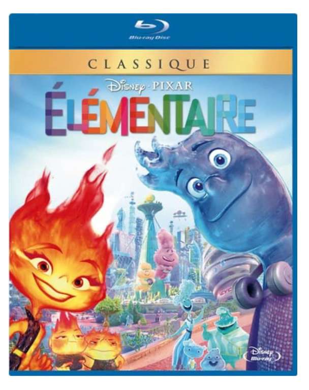Blu-ray : Élementaire Disney Pixar (via retrait magasin)