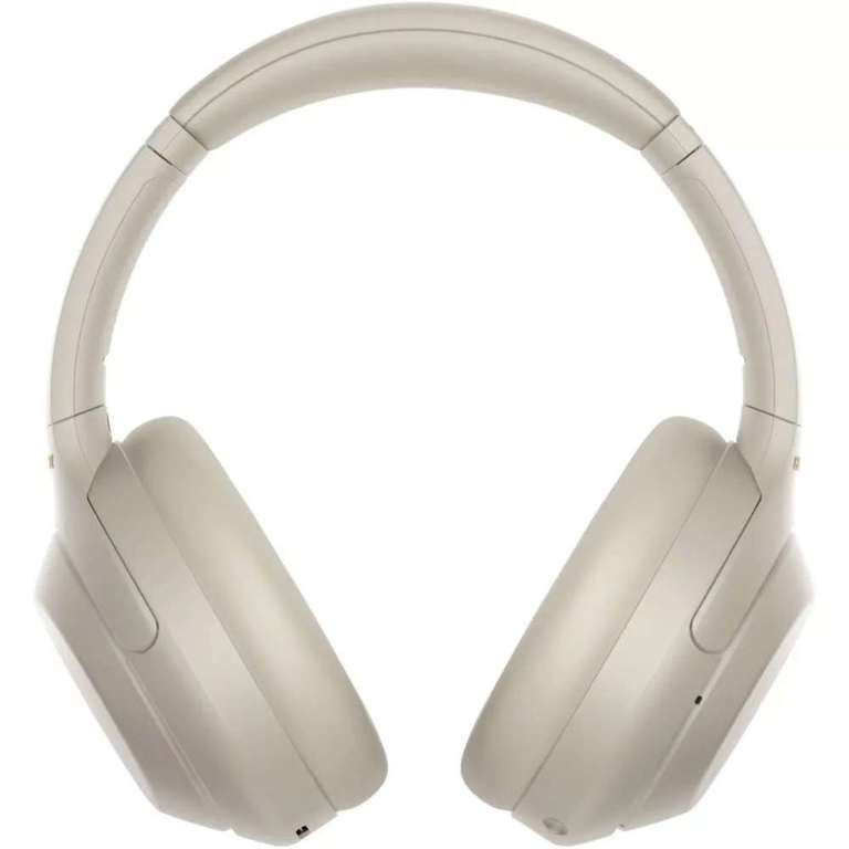 Casque sans fil Sony WH-1000XM4 - Réduction de bruit active, Argent ou Noir