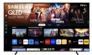 TV 55" QLED Samsung TQ55Q60D - Modèle 2024 (via ODR de 150€)